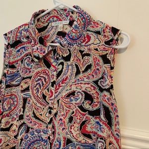 Paisley Collared Dress